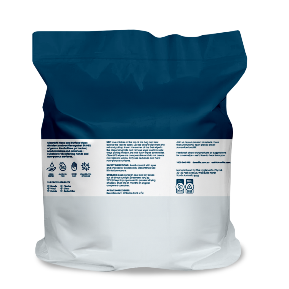 Hand and Surface Wipes Refill