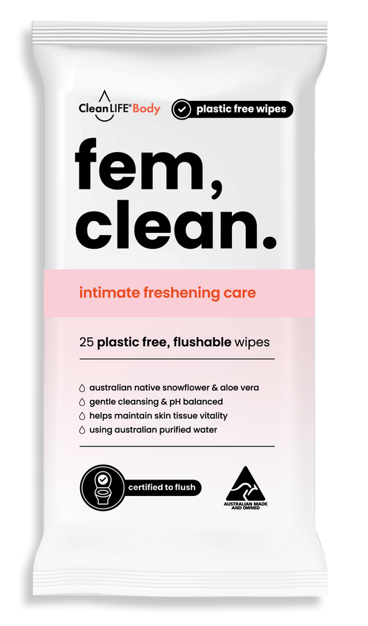 fem, clean.