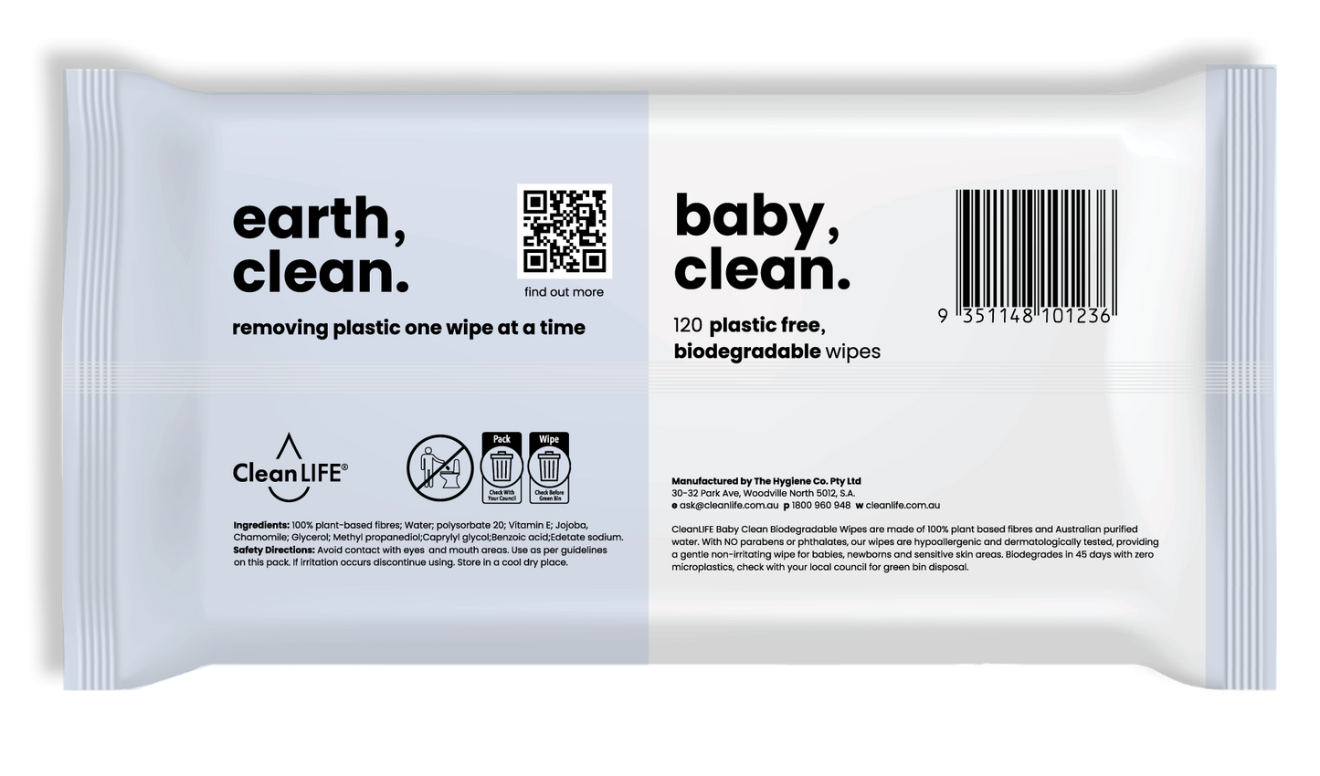 baby, clean. 120 wipes