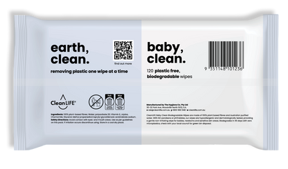 baby, clean. 120 wipes