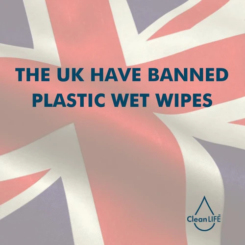 The UK have banned plastic wet wipes